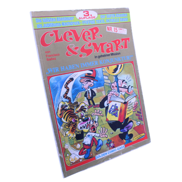 Clever & Smart in geheimer Mission Comic Album Nr. 15: Wir haben immer Konjunktur
